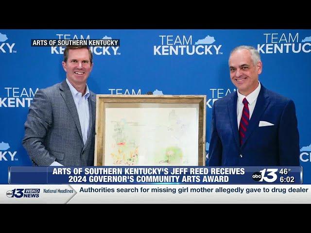 Jeff Reed wins 2024 Governor’s Community Arts Award