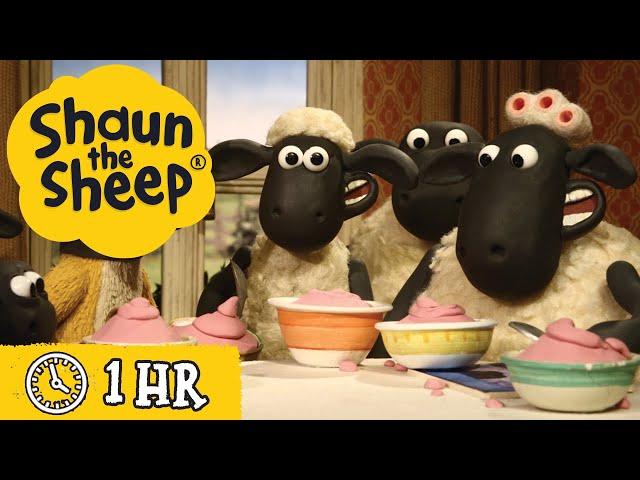 Shaun the Sheep  Full Episodes  Food & Giant Sheep  Cartoons for Kids