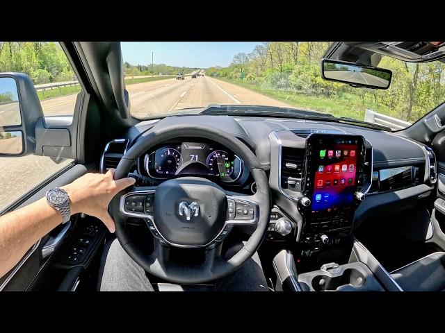 2025 RAM 1500 Crew Cab Laramie 4x4 - POV First Driving Impressions