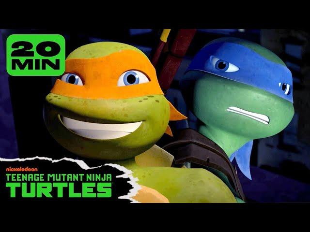 20 MINUTES of Leo and Mikey's BEST Bro Moments  | Teenage Mutant Ninja Turtles