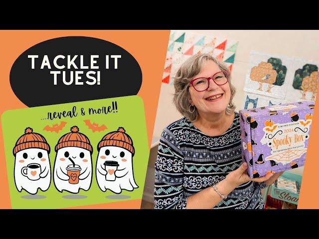 Tackle it Tues, REVEAL, & Cat Day!