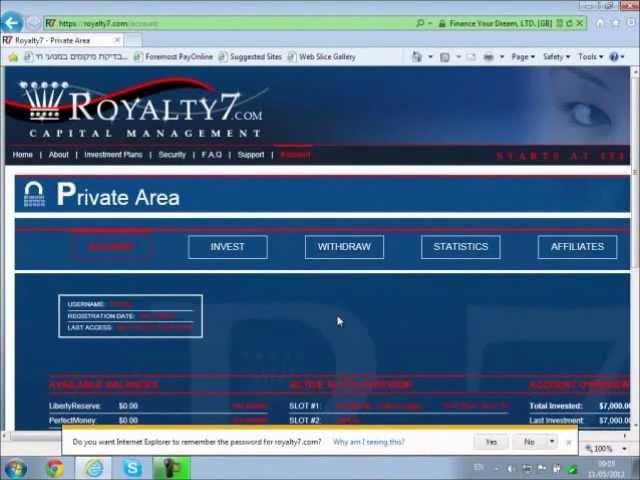 Day 2 with Royalty7 - Making 500$ per day!!! On the way to 379% in 30 days!