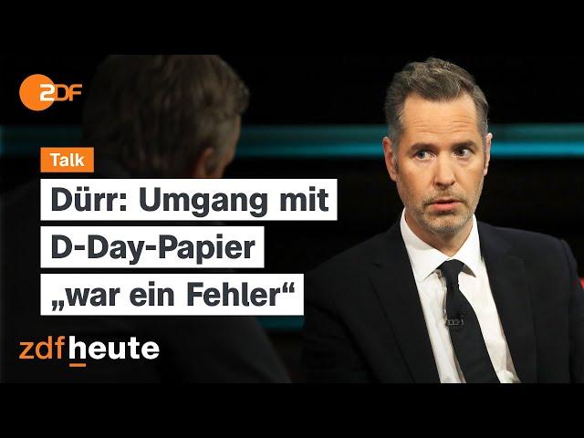 D-Day-Affäre: Wie unwissend war die FDP wirklich? | Markus Lanz vom 04. Dezember 2024