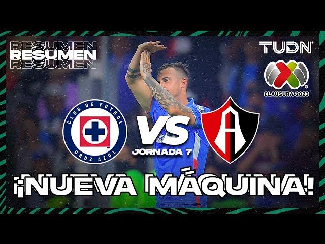 Resumen y goles | Cruz Azul vs Atlas | CL2023 - Liga Mx J7 | TUDN