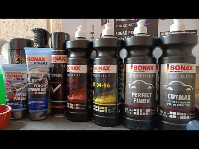 SONAX: The CLEANEST Polishing System!!!