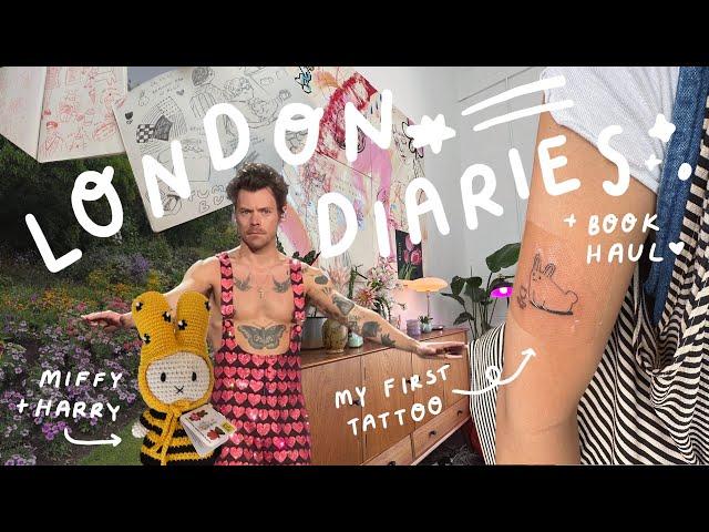 London Diaries  My First Tattoo, Book Shopping, Miffy Pop Up & Harry Styles!