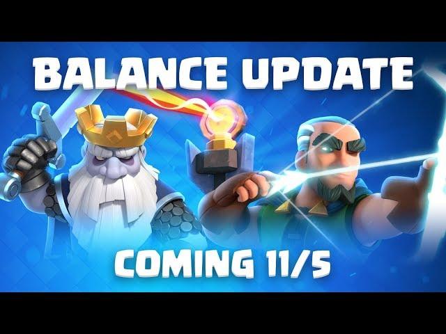 Clash Royale: Balance Update Live! (11/5)