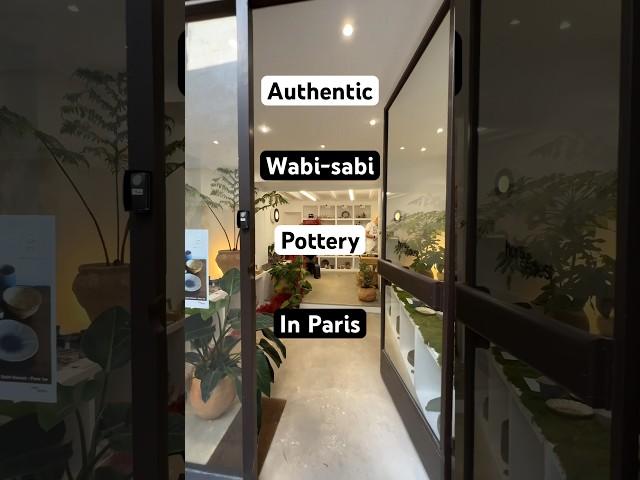 Authentic Wabi-Sabi Pottery in Paris  #wabisabi #japanese #Paris