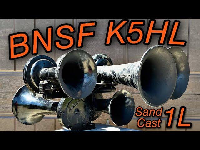 BNSF K5HL (1st Gen)W/2P1L Nathan Airchime Real Train Horn