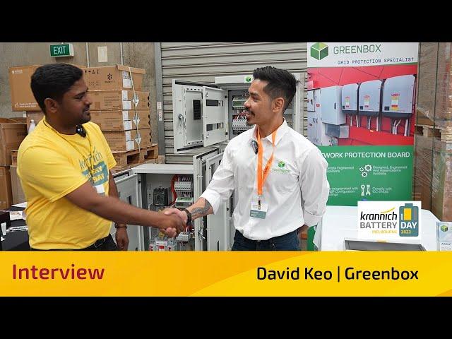 Battery Day Melbourne 2023 Interview | David Keo, Greenbox