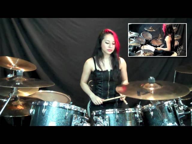 MEGADETH "HOLY WARS" - DRUM COVER | LUX DRUMMERETTE