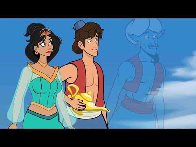 Aladdin | Série-Episodio 3 | O Deserto Misterioso  | Conto | Desenho Animado@OsAmiguinhosTV