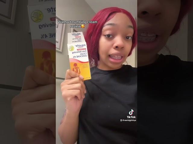 Walmart numbing cream review🫣 #tattoo