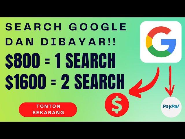 Buat duit dengan Google Search (Buat Duit Online 2022)