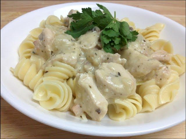 CREAMY CHICKEN PASTA - Todd's Kitchen