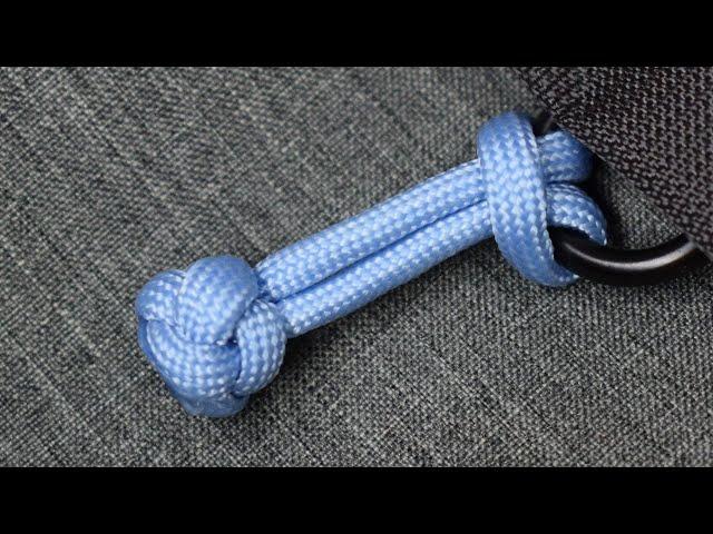 Nudo diamante paracord tirador de zipper  - (zipper pull)