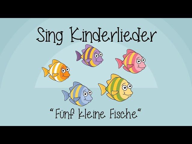 Fünf kleine Fische - Kinderlieder zum Mitsingen | Sing Kinderlieder