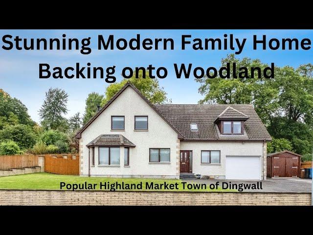 Modern Family Home in Popular Market Town Close to Inverness - £460K / $600K