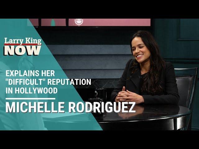 'The Fast and The Furious' Star Michelle Rodriguez Explains Her "Difficult" Reputation in Hollywood