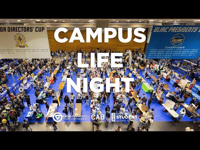 GVSU Campus Life Night Winter 2023