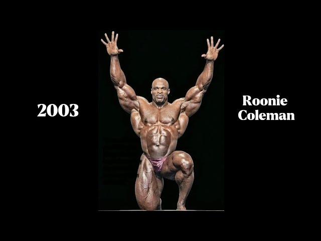 All Mr.Olympia winner!#ranked #top #listen #mrolympia #ronniecoleman #top10