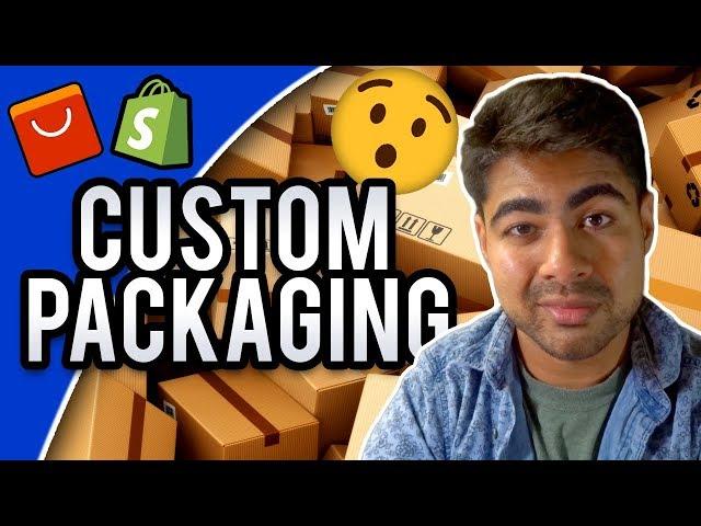 How To Get Custom Packaging For Your Shopify Dropshipping Products For CHEAP (Branding Tutorial)