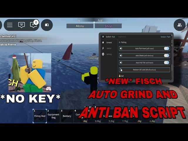 *OP* Fisch Script Gui | Fastest Auto Grind + Anti Ban [GOD] Fluxus,Hydrogen,Delta,Arceus X Mobile