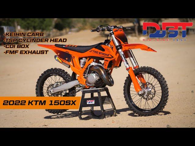 Two Stroke Performance KTM 150 SX // Riding Impression // DirtBikeTest