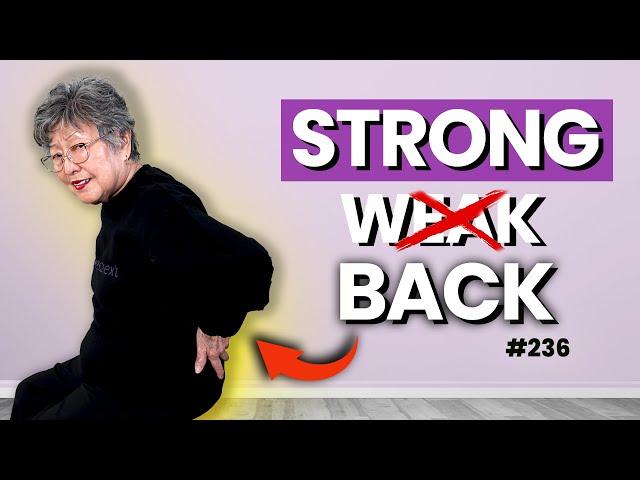 Strong Back with these Exercises (perfect for 60+)