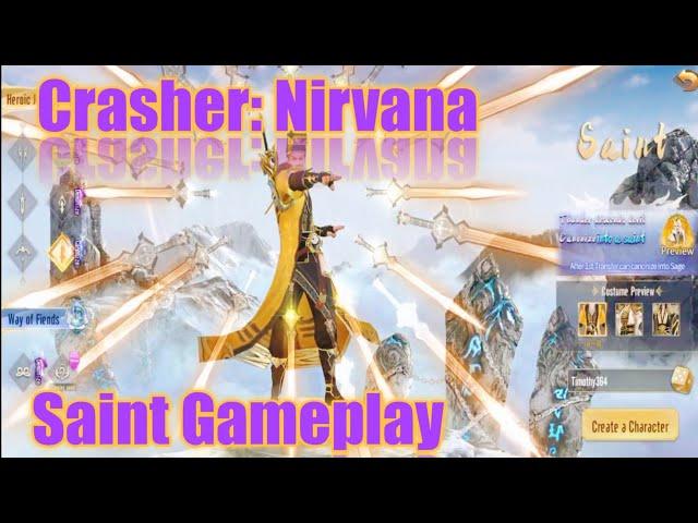 Crasher: Nirvana Ultra Graphics Saint Gameplay Walkthrough