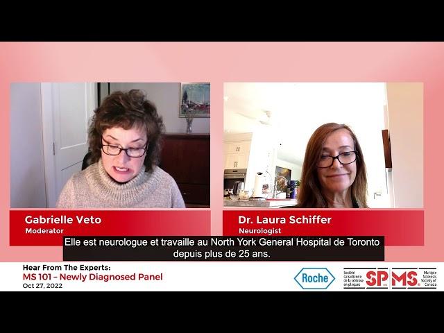 Hear from the Experts: MS 101 – Newly Diagnosed Panel (October 27, 2022) French subtitles