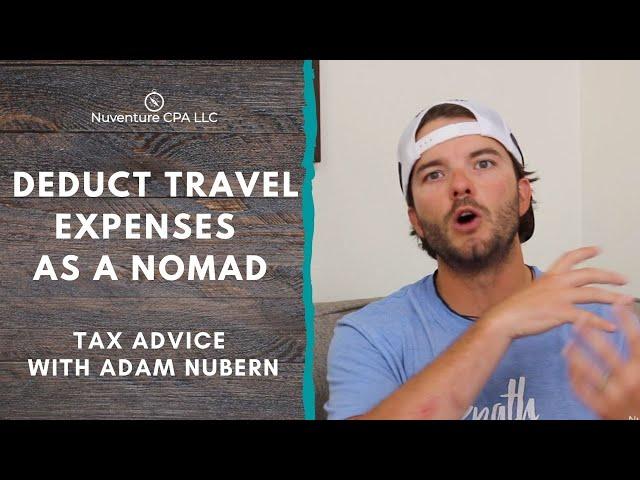 WHAT TRAVEL EXPENSES CAN YOU DEDUCT? | Tax & Accounting Tips for Digital Nomads & Full-Time RVers