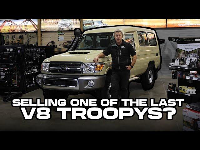 Own One of the Last V8 LandCruiser Troopys in Australia!