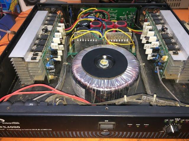 how to repair amplifier