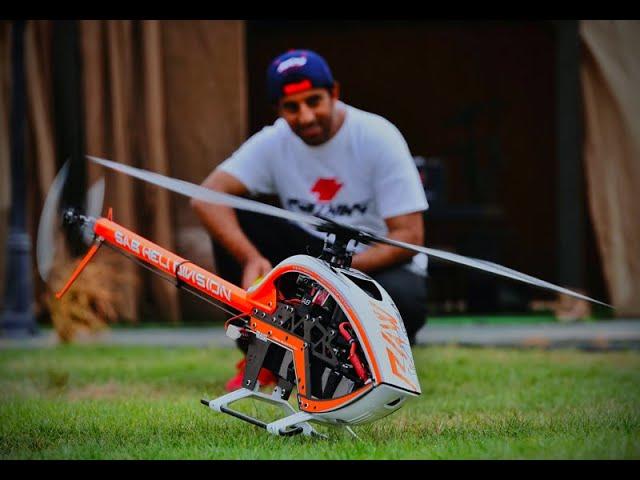 one of the most strongest Rc helicopters ever Goblin raw 700 with Xnova motor and MKS servos