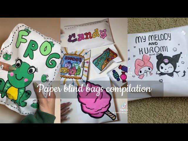 Blind bag paper  TikTok compilation