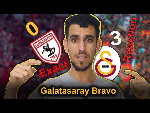 My analysis for you on the most important match, Galatasaray won against Samsunspor