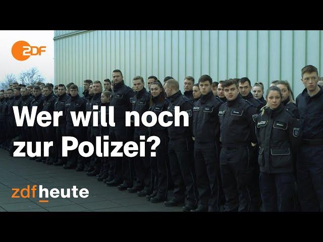 Unterwegs mit Polizeianwärtern: Warum sinkt das Interesse an der Polizei-Ausbildung?