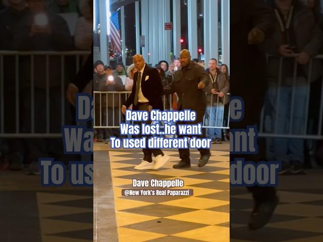Dave Chappelle spotted arriving at the SNL50 afterparty #davechappelle #comedian #snl50