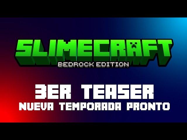 3er Teaser Nueva Temporada MUY PRONTO Slimecraft Bedrock ArcasGames #minecraft #bedrock #slimecraft