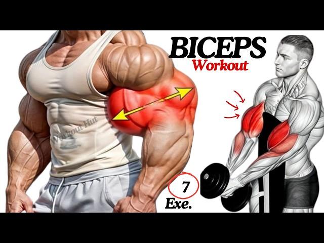 7 Best Dumbbell Exercises to Build Bigger Biceps Fast | Complete Biceps Workout Guide