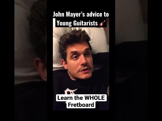 John Mayer’s advice to Young guitarists - Instagram Live #guitar #guitarist #johnmayer #musician