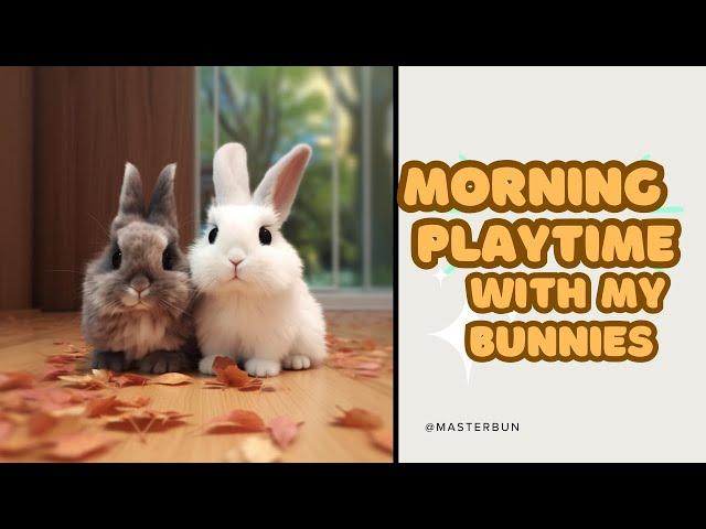 What my rabbits will do every morning?