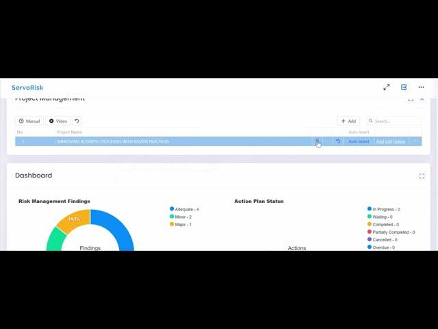AI-driven Workflow Module for Risk Management Software