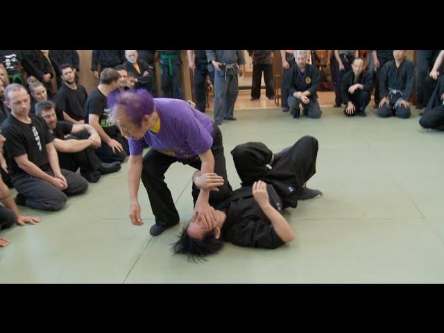 Ninja Grandmaster Masaaki Hatsumi:  Pain Compliance Techniques