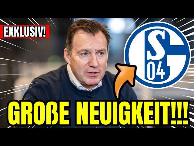 S04: NIEMAND ERWARTETE! ER IST JETZT ANGEKOMMEN! // aktuelle nachrichten des schalke 04 aktuell