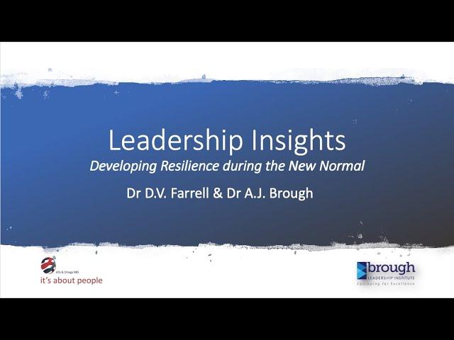 Leadership Insights 09 Remote Working (Andy Brough/Dennis Farrell)