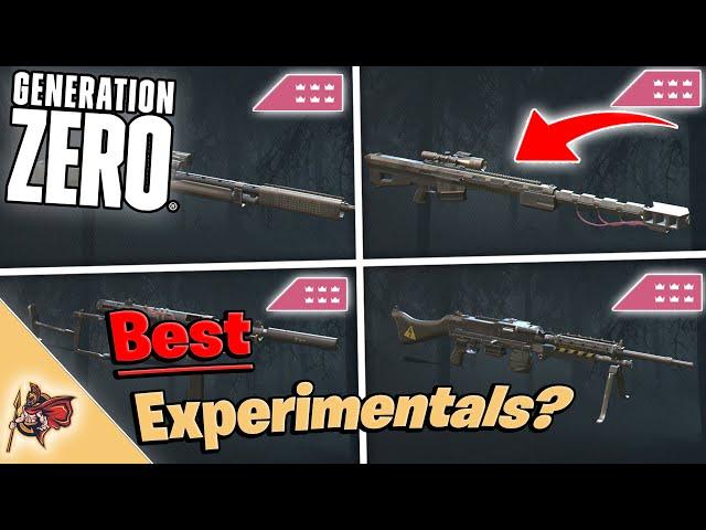 Need The Best Experimental Weapons? | Generation Zero - How To Guide