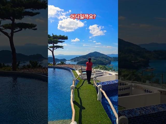한 번 가본 사람은 매년 찾게 되는 곳, 앞에 펼쳐지는 통영 바다 풍경은 덤 #통영여행