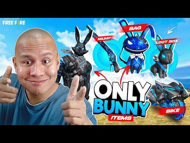 Free Fire But New Bunny Only Challenge in Solo Vs Squad  Tonde Gamer - Free Fire Max